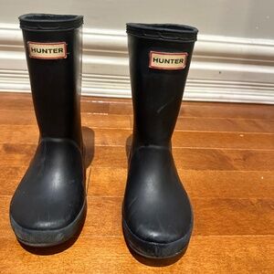 Kids Hunter Boots size 10